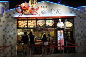 フードコート内のお店です。