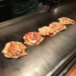 2016/6/18 HMVグランフロント大阪のイベントの後に食べたお好み焼き